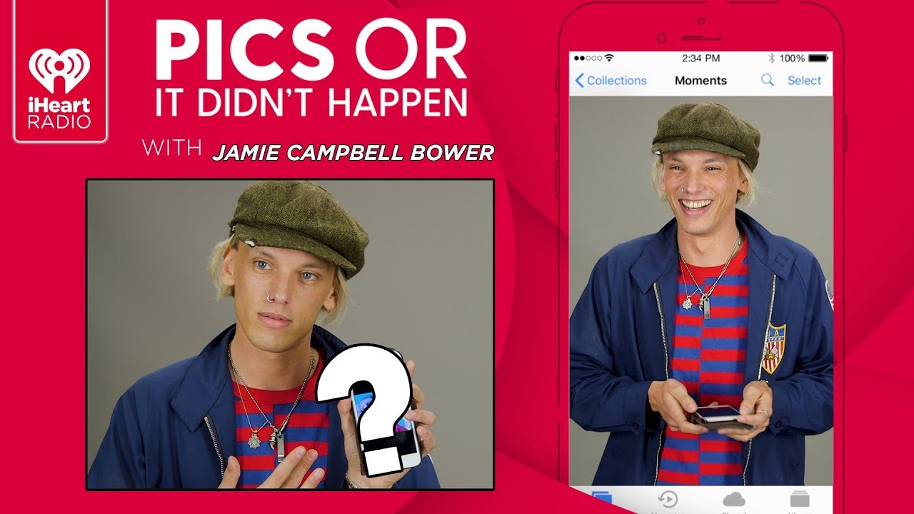 Jamie Campbell Bower Shows Off Personal Photos From His Phone! | Pics Or It Didn't Happen