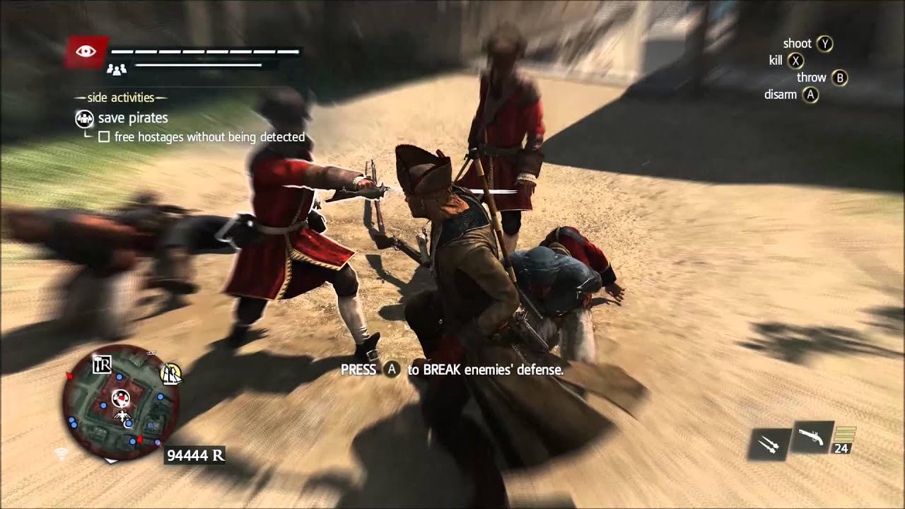 Assassin's Creed-Black Flag-Golden Flintlock Pistols