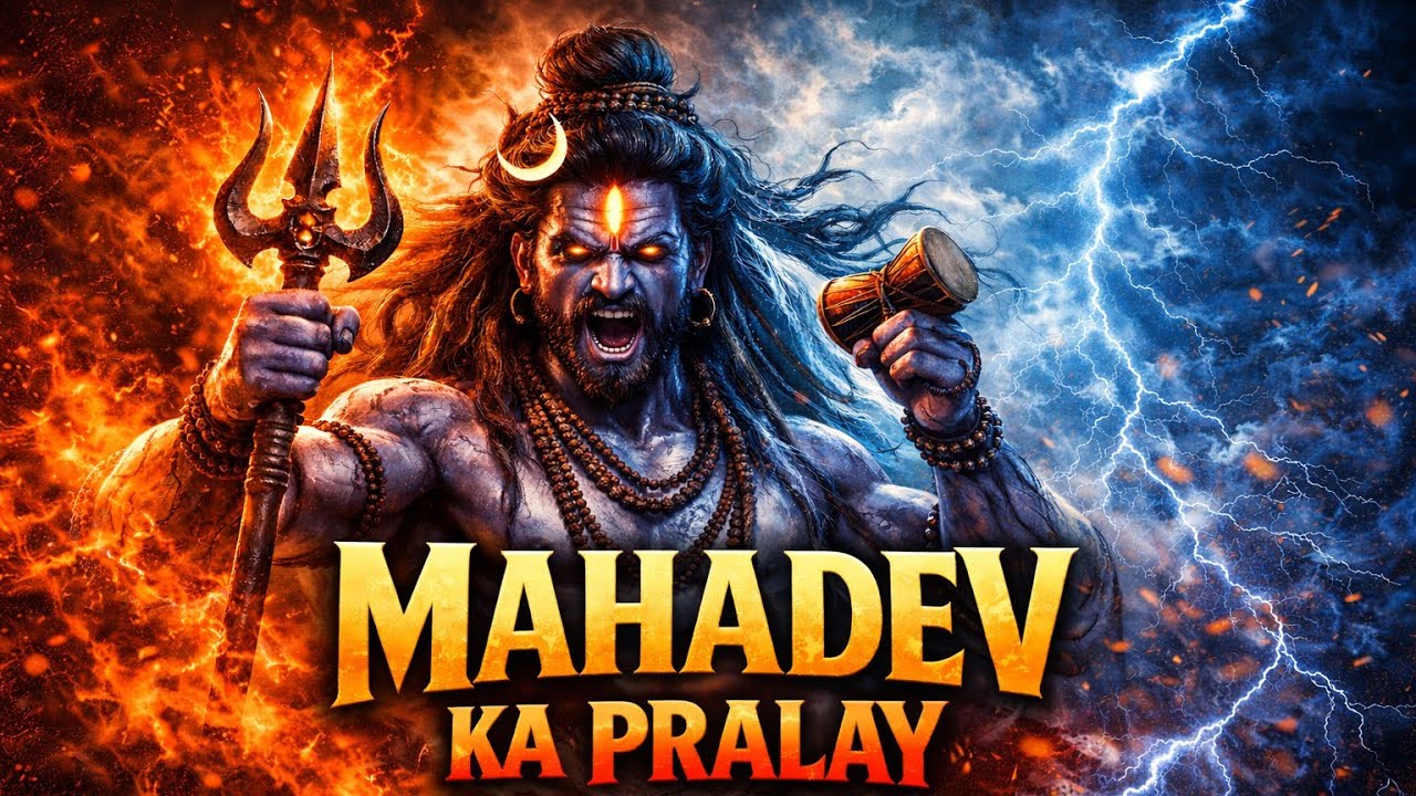 Mahadev Ka Pralay 🔥 | Powerful Shiv Bhakti Song | Har Har Mahadev | Bam Bam Bhole #mahadev 