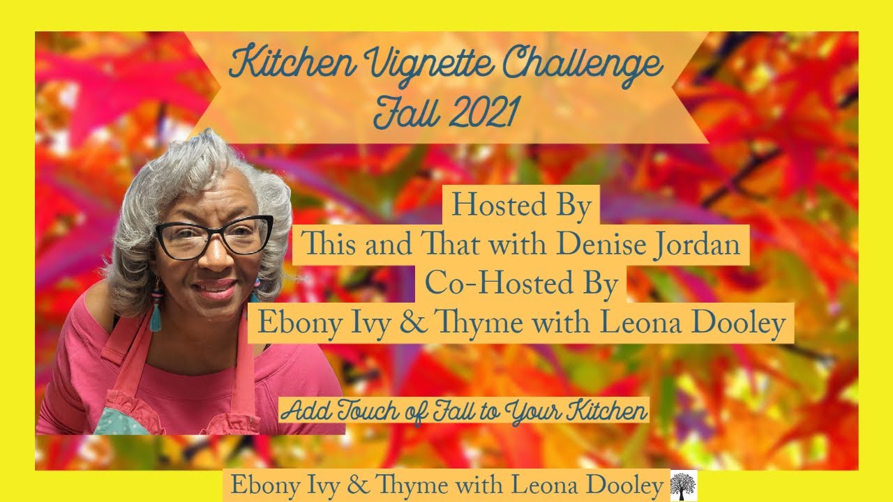 Fall Kitchen Vignette 2021