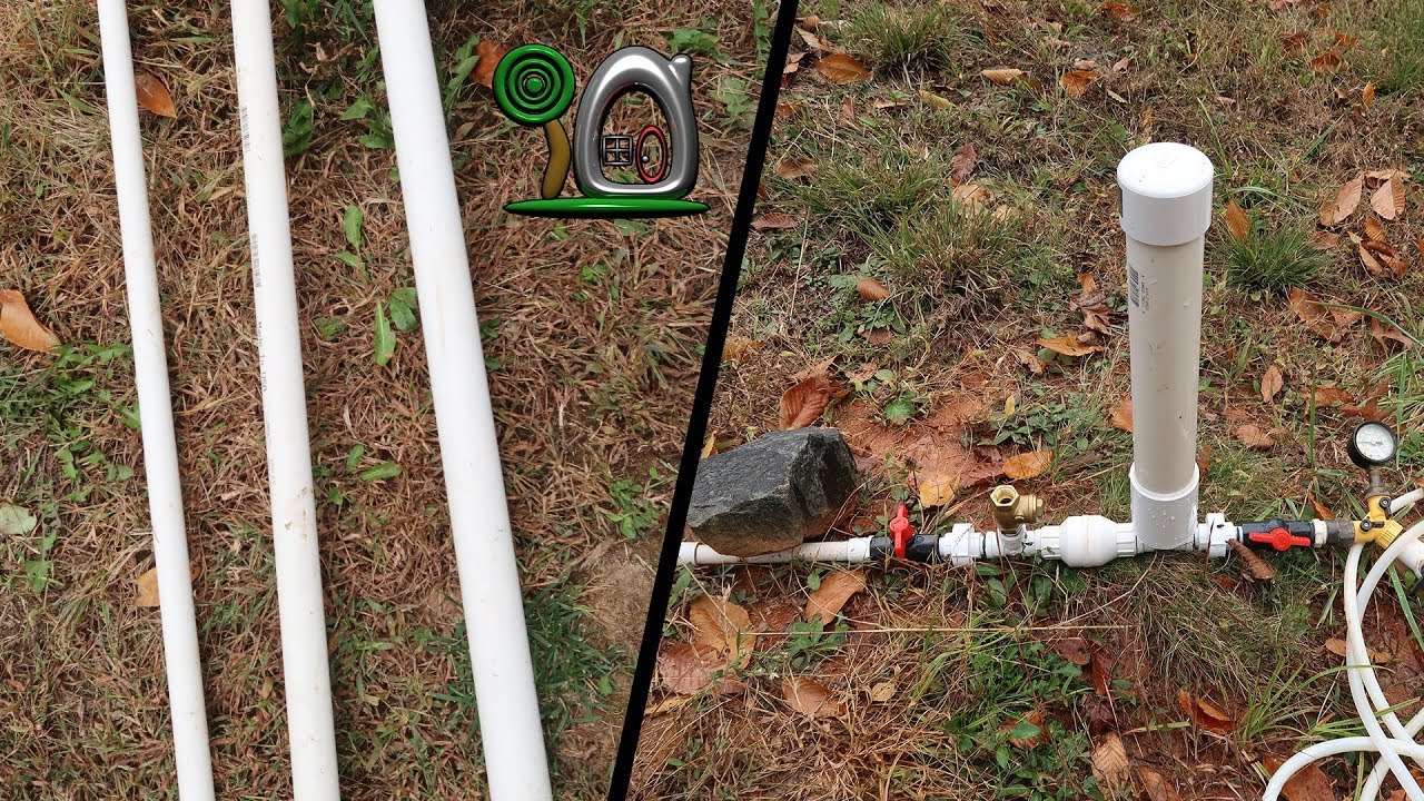 Drive Pipe Step Up to Water Source - Ram Pump