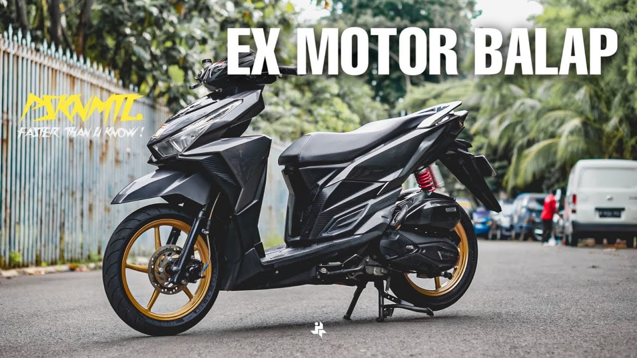 Vario ex balap | jengat- jengat sampai istri hampir jumpalitan xixixi | ekopandu04 | PSKNMTC