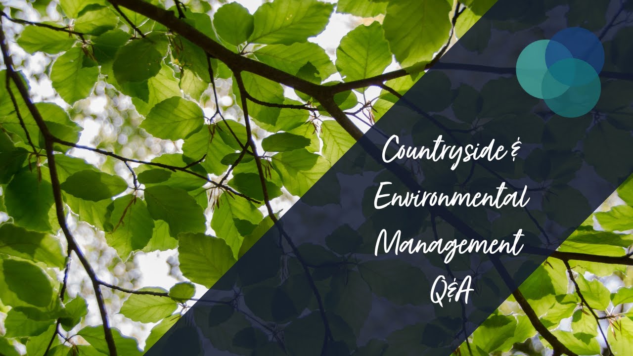 Q&A with our Countryside & Environmental Management Lecturer!