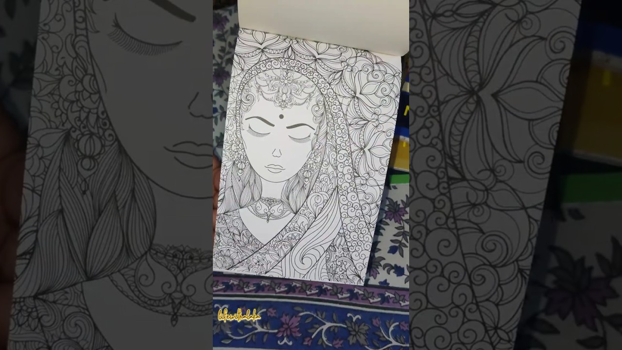mandala colouring books from meesho only rs171 #shorts #meesho #meeshofinds #mamdala #mandaladrawing