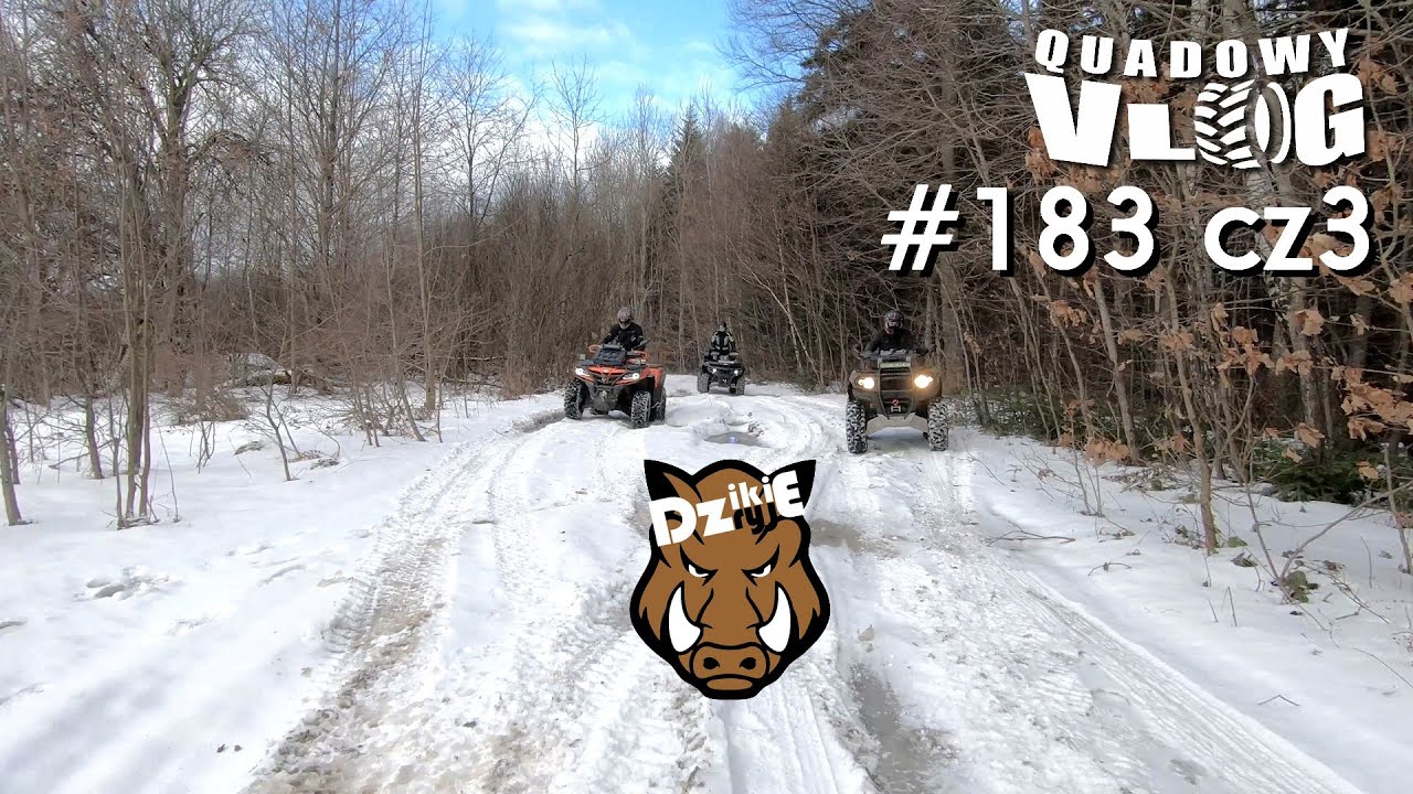 #186 cz3 - Sylwester MARZEŃ, Kawasaki Brute Force Cf Moto, Stels na zimowym traku lodowym (vlog)