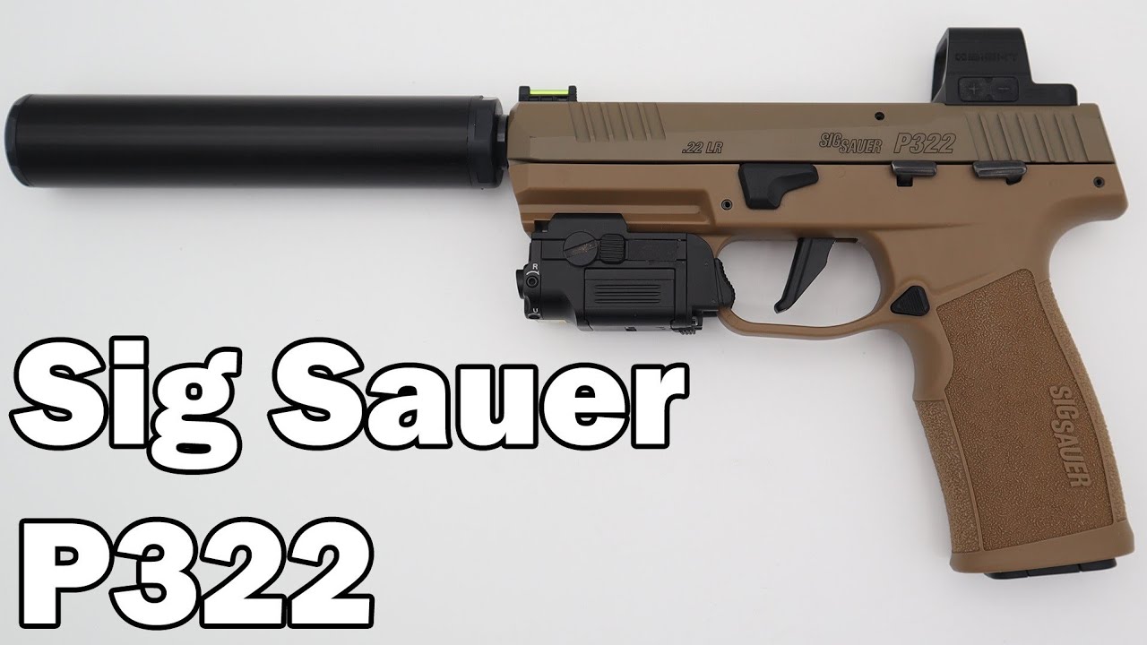 Sig Sauer P322 – Le Meilleur des .22 long rifle du marché ?