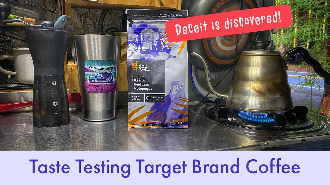 Taste Testing Target Brand Coffee
