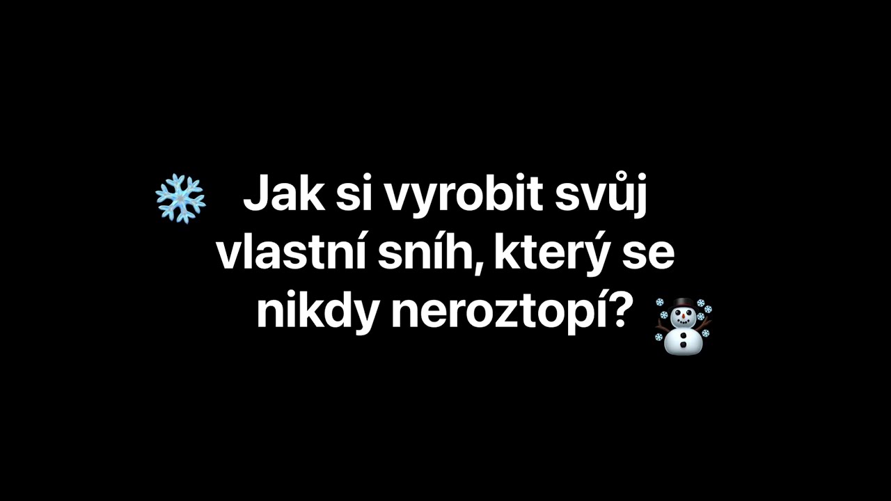 Jak vyrobit nerozpustný sníh |DDM Zvonek