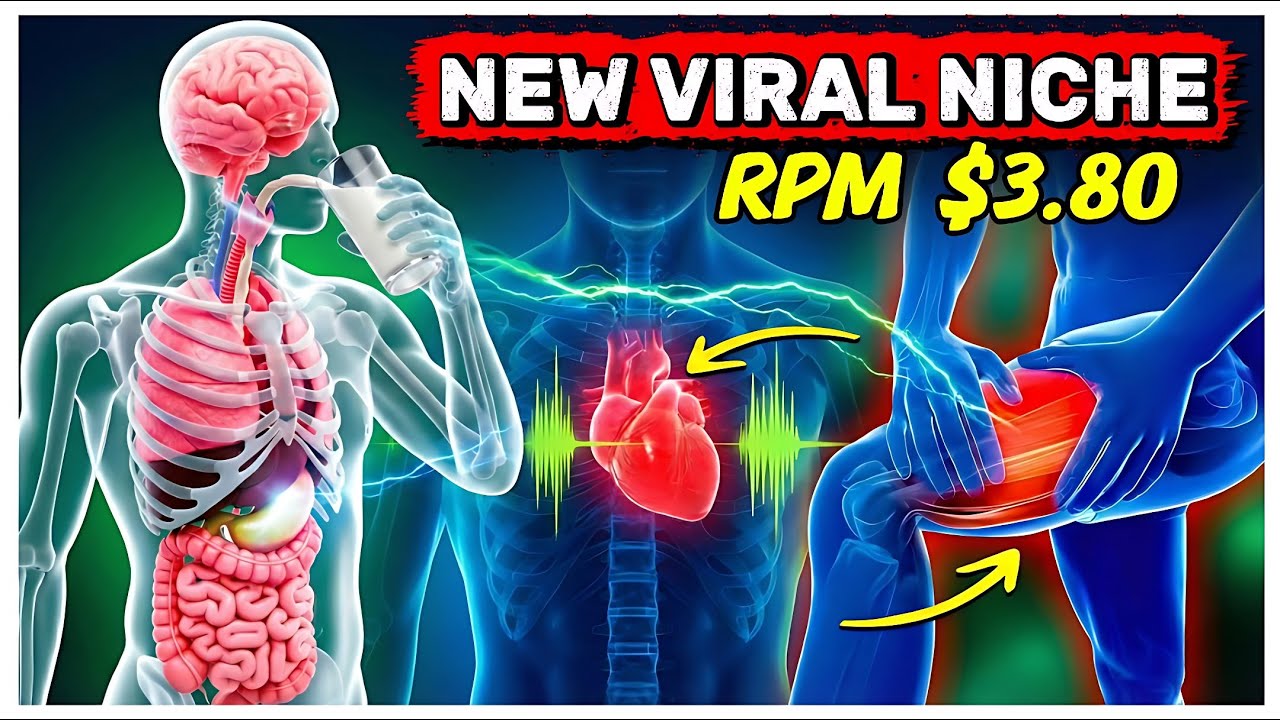 How To create Viral health niche 3D Video | New Viral Niche #tekamol
