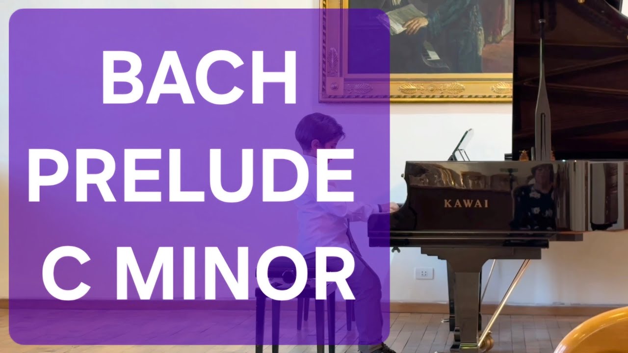 Bach - Prelude C minor BWV 999