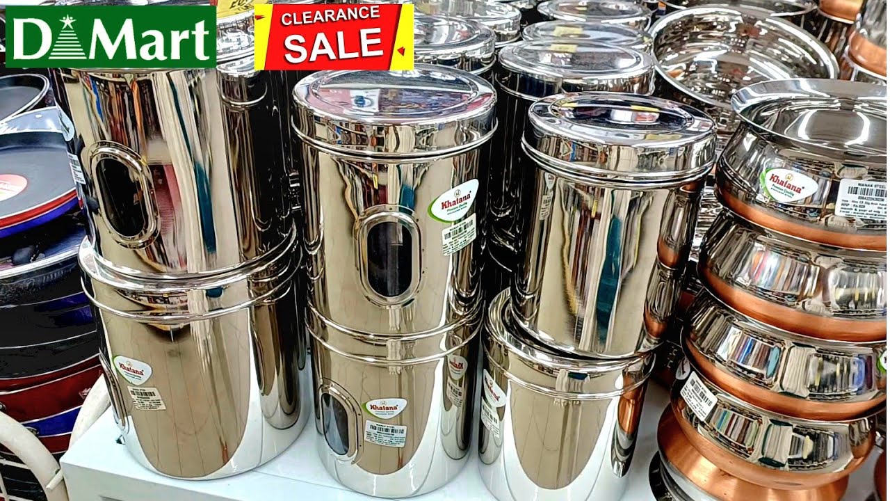 🔥D MART/Cheapest price Clearance sale!! Under ₹78/offers upto 85% off kitchen steel household items,