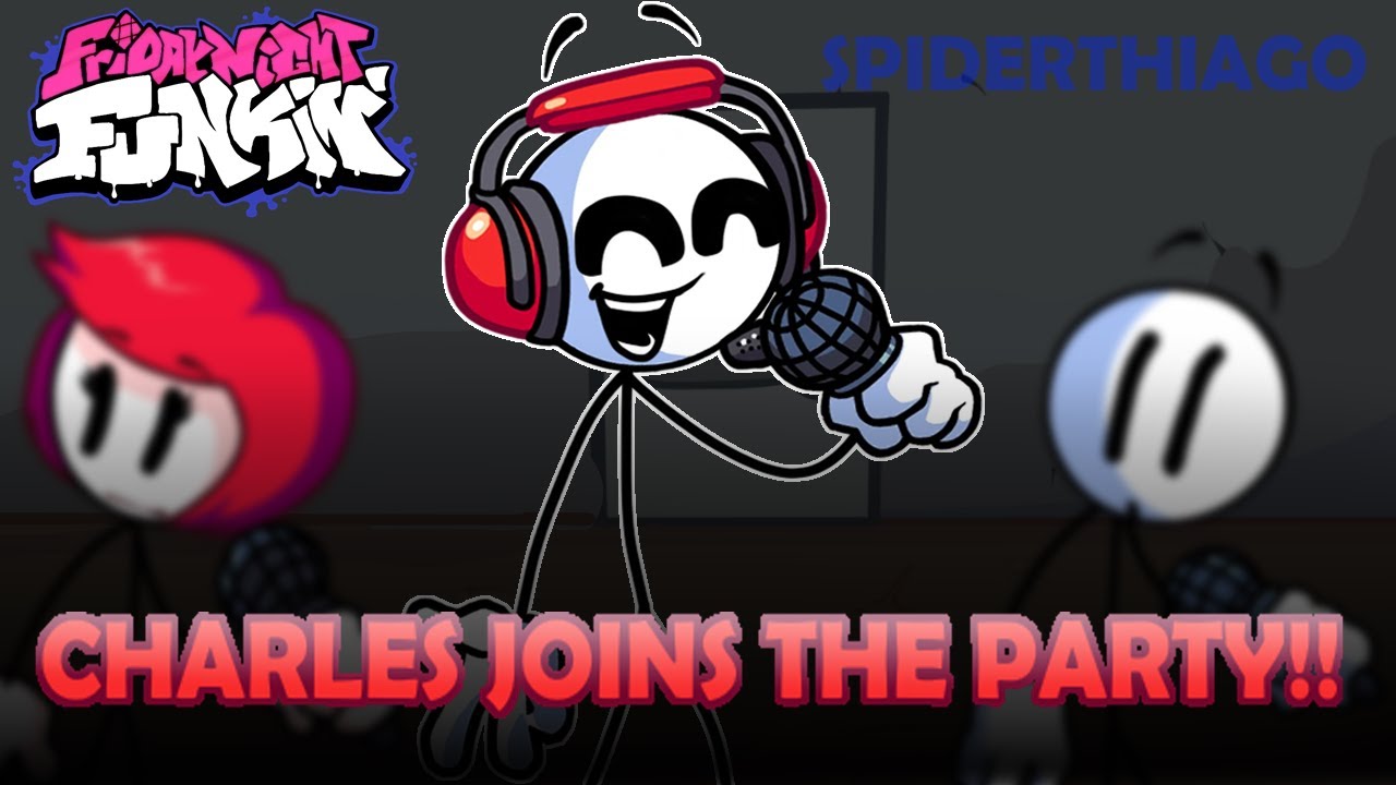 (DOWNLOAD NOW) CHARLES JOINS THE PARTY! (Playable Impostor Charles FANMADE) - FNF - SpiderThiago
