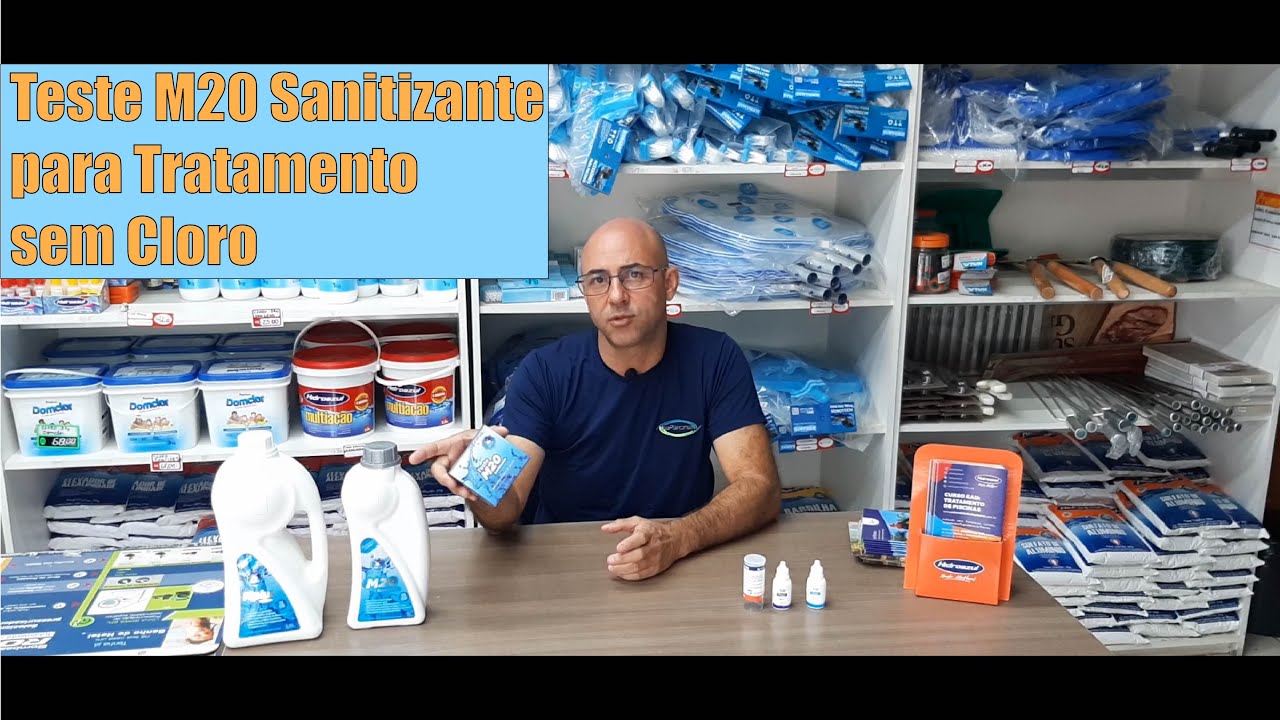 Kit de Testes M20/Mplus - Tratamento de Piscinas