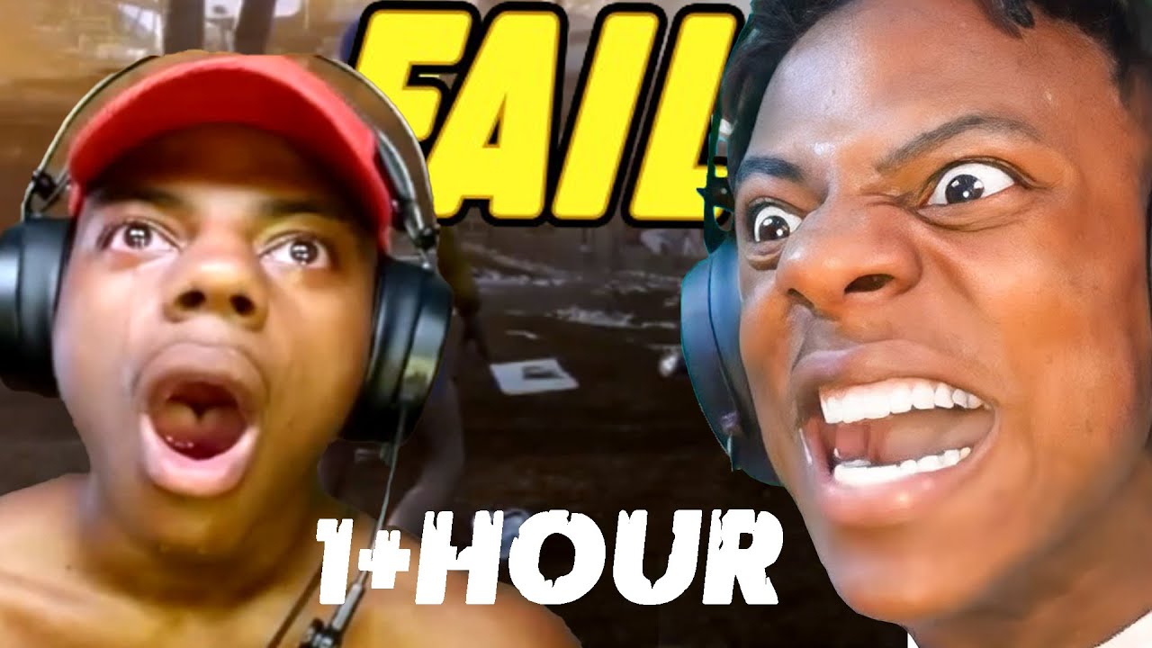 IShowSpeed Funniest Gameplay Fails Compilation | 1 Hour of IShowSpeed FAILS | iShowspeed Famous Clip