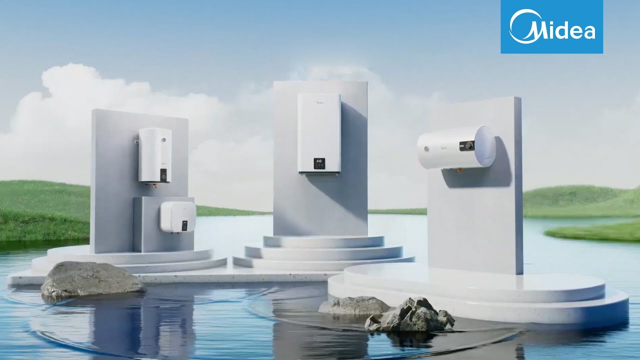 The Water Heater That LEARNS YOU?! Midea Salute Series: Smart Hot Water & HUGE Energy Savings! 💡