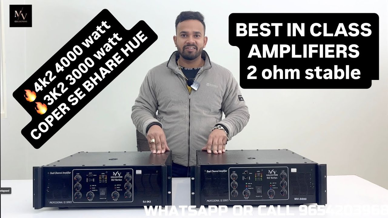 BEST IN CLASS AMPLIFIERS 3K2 4K2 FULL COPPER SE BHARE HUE / MV COLLECTION