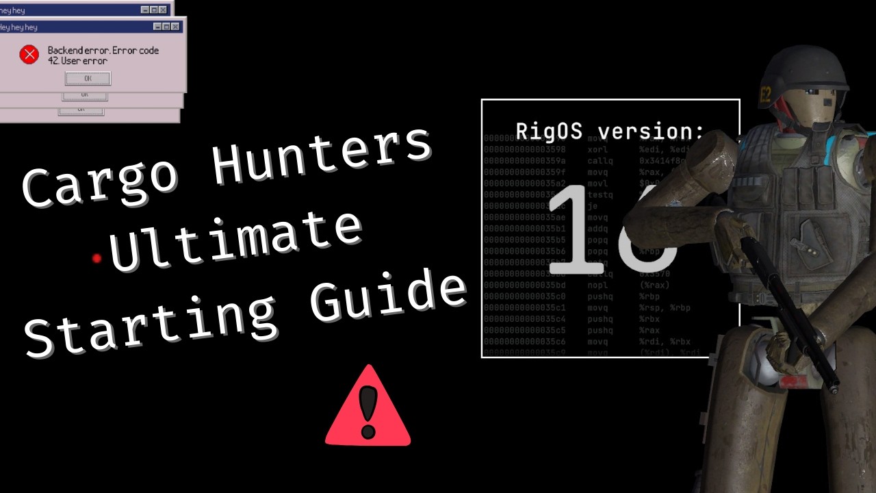 Cargo Hunters ULTIMATE Starting Guide, Tips & Tricks!