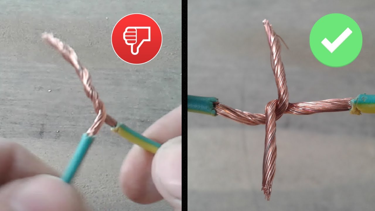 COMO EMPALMAR CABLES DE FORMA CORRECTA - gu&iacute;a b&aacute;sica