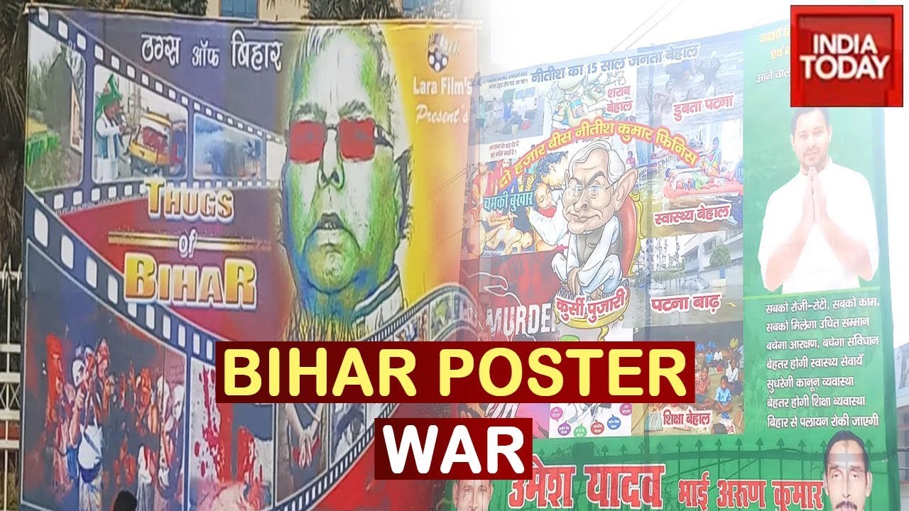Do Hazaar Bees, Nitish Kumar Finish vs Thugs of Bihar: Poster War Intensifies In Bihar