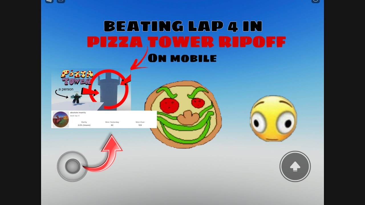 Completing lap 4 in Pizza Tower Ripoff [ Roblox ]
