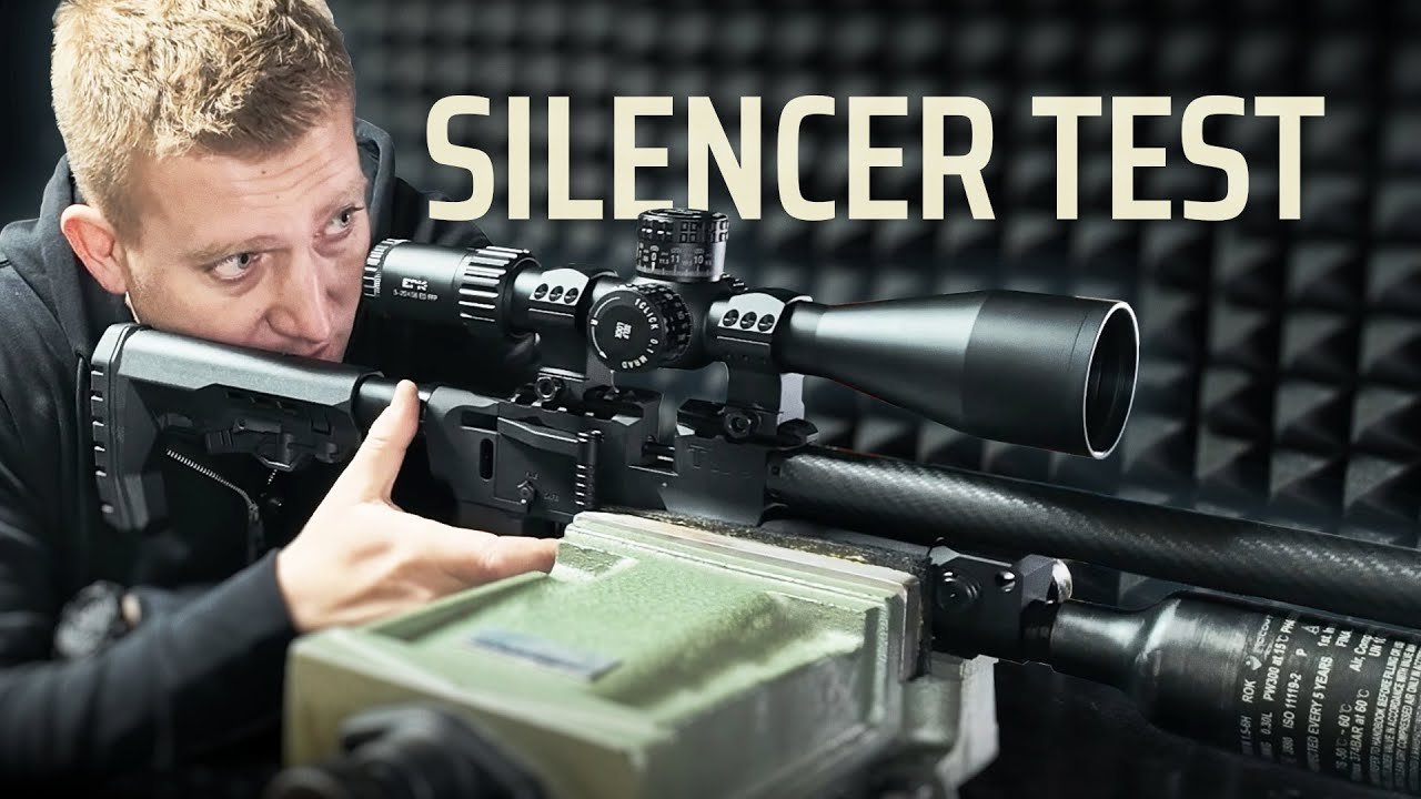 KTERÝ JE NEJTIŠŠÍ? Test 5 Vzduchovkových Tlumičů | DonnyFL, Black Rhino, Umarex, Venox