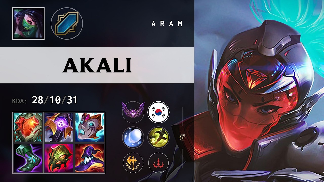 Akali ARAM - KR Master Patch 26.13