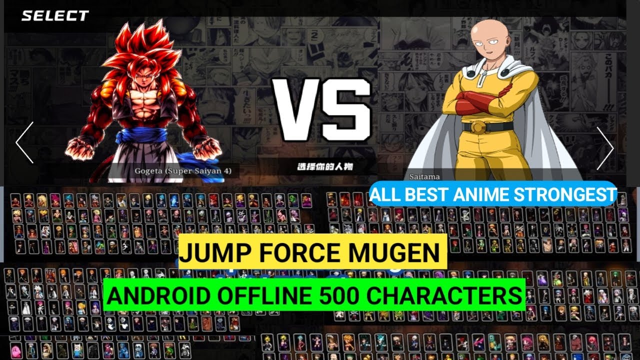 Best Mugen!! Download Bleach vs Naruto Mugen Android Offline 500 Characters | No Pasword
