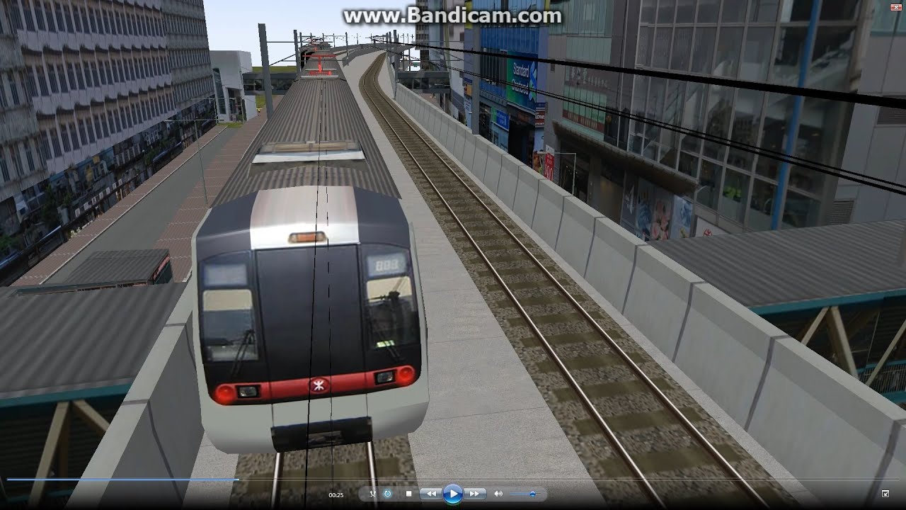 Omsi good scenery (004) MTR 港鐵 觀塘綫 ( Hong Kong Mass Transit Railway ) Kwun Tong @ 296A City