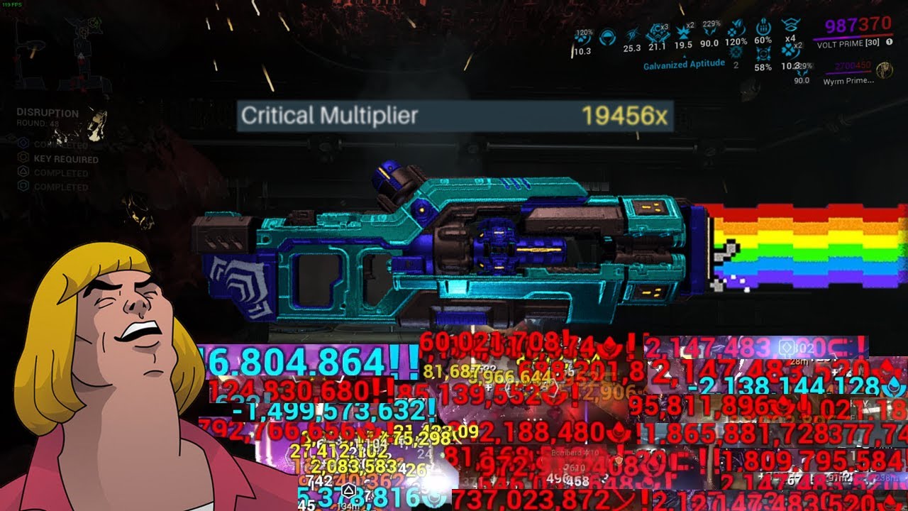(Patched) It's Opticor Vandal But With 19456x Critical Damage | Opticor Vandal Build | Warframe