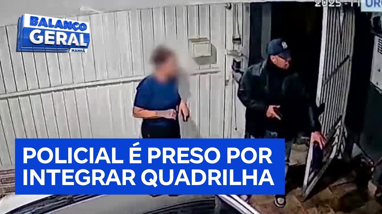 Policial é preso por integrar quadrilha que invadiu casa para roubar moto na Grande São Paulo