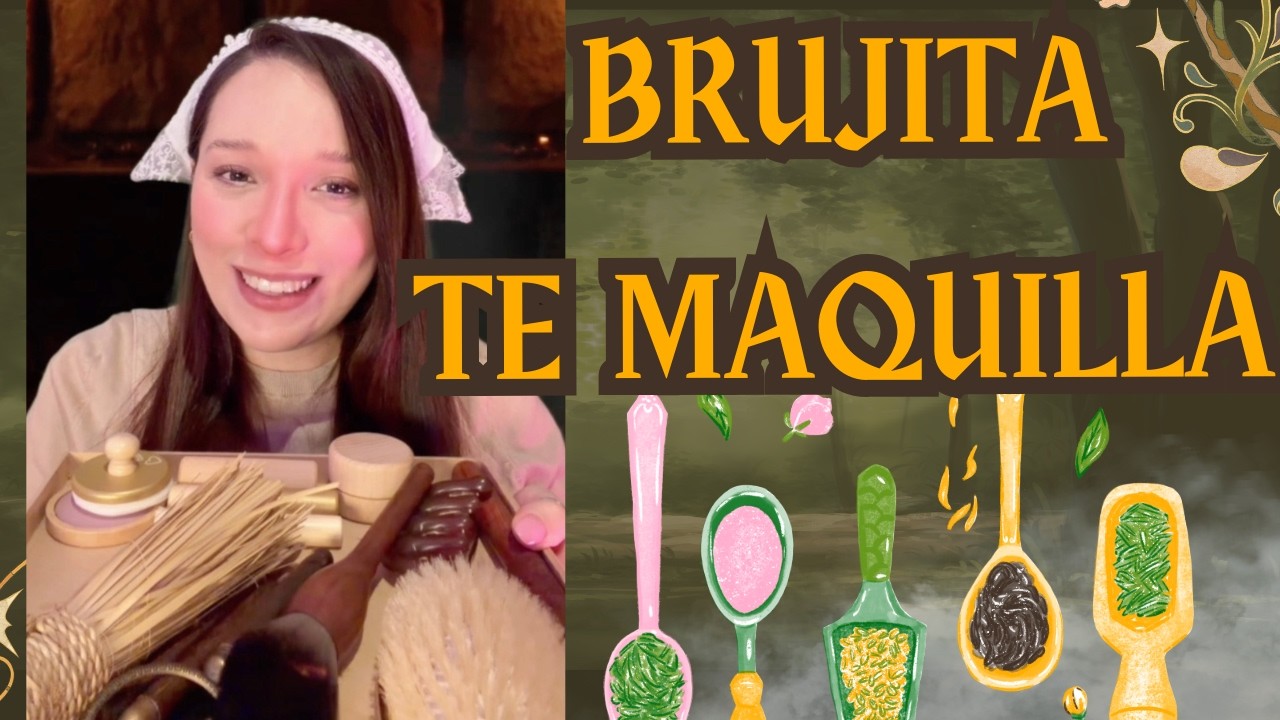 ASMR-ролевая игра – я сделаю тебе макияж с помощью магии, зелий и любовных заклинаний.
