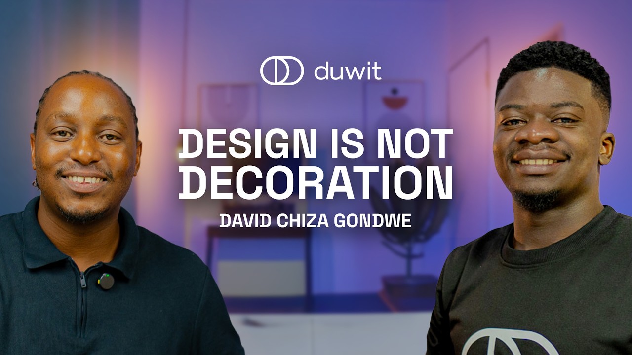 Дизайн - это не украшение - Дэвид Чиза Гондве # 46