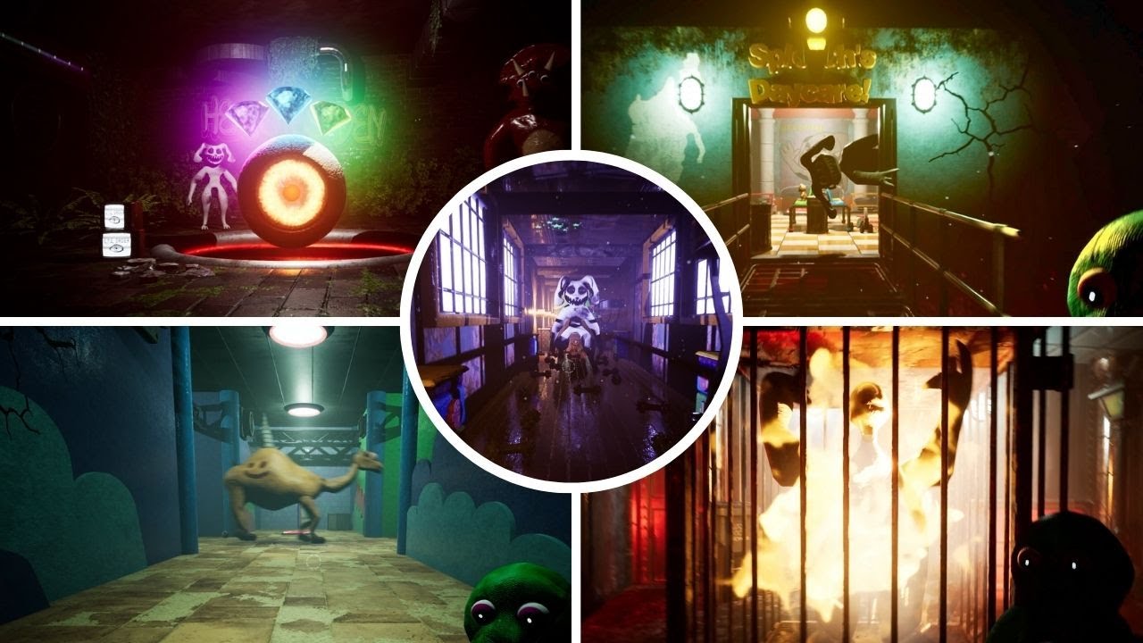 Playtown: Chapter 2-All Jumpscares &  Scary Moments