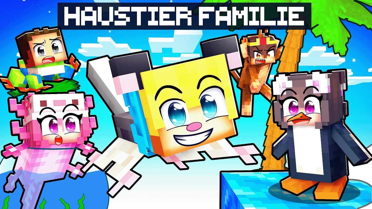 Eine HAUSTIER FAMILIE haben in Minecraft!