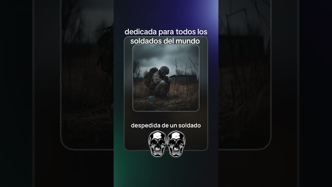 Despedida de un soldado 