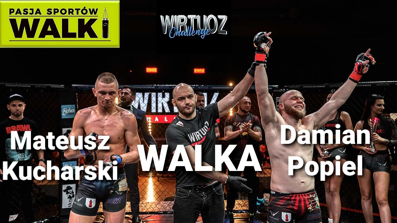 Walka | Damian Popiel vs Mateusz Kucharski | Semi Pro MMA -77kg | Wirtuoz Challenge 7 Radoszyce