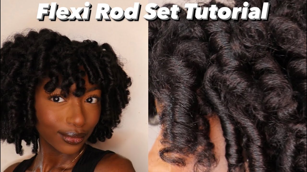 Flexi Rod Set on Old Silk Press