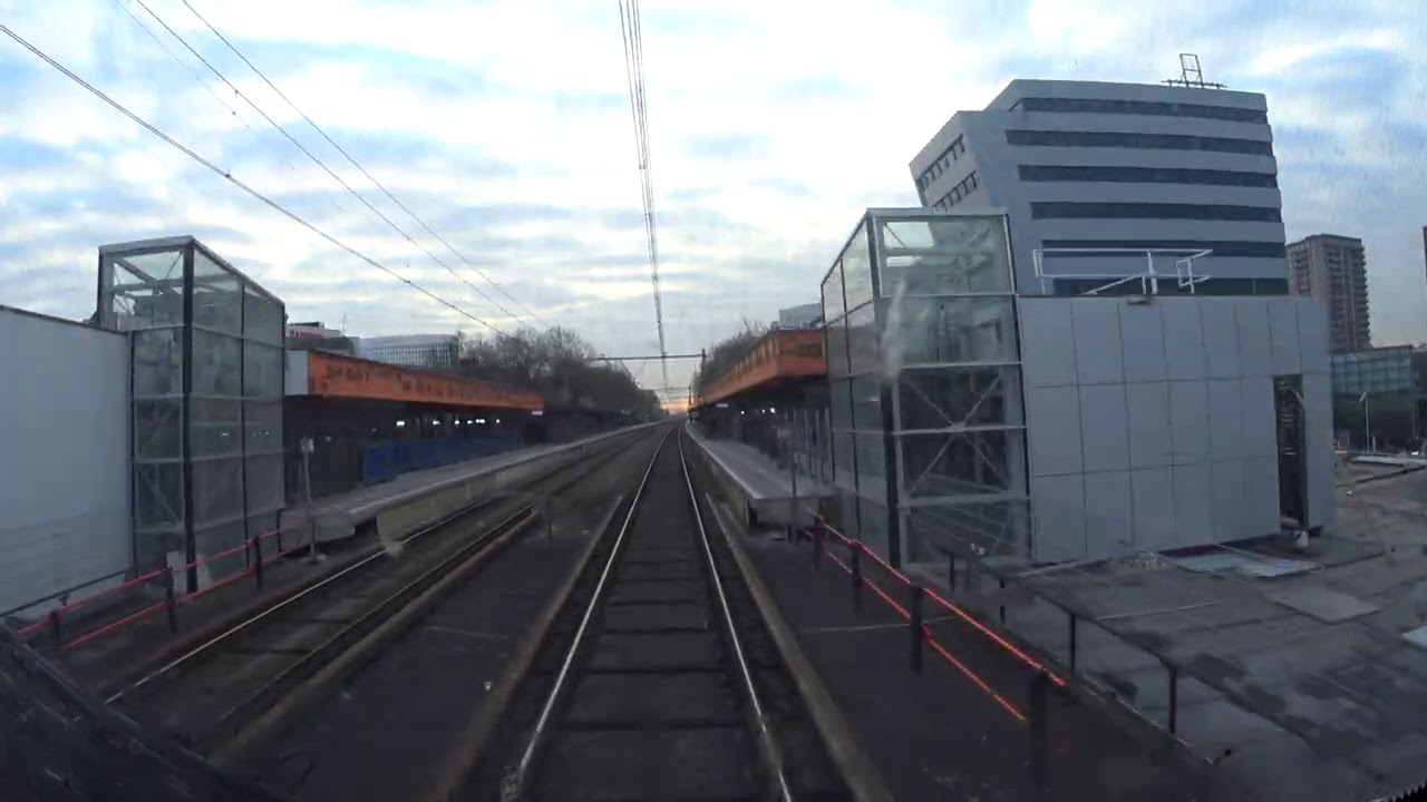 A train driver's view: Rotterdam CS - Uitgeest, SLT, 02-Apr-2020.