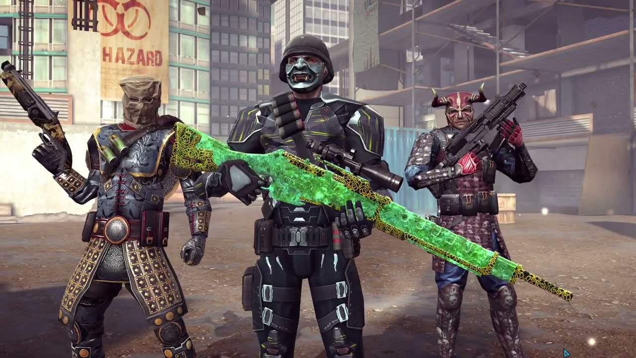 Modern Combat 5 VLI, jadestone BSW, The Stacker, Bloody Whisperer (Cores at the end)