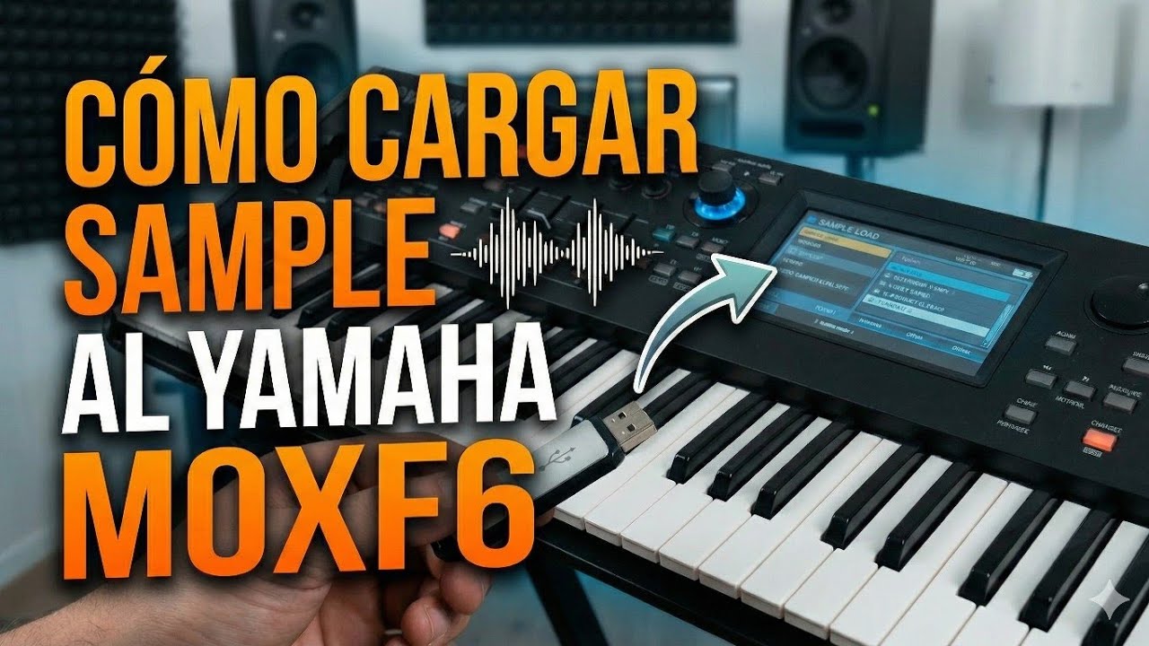 Cómo Cargar Sample Al Yamaha Moxf6 by Richardzoom 