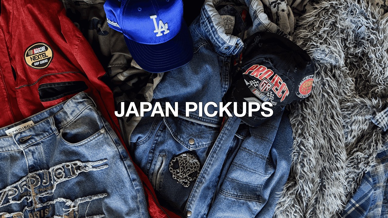 What I bought in Tokyo, Japan | Thrifted & Designer Pickups (Needles, Kapital, Y/Project)