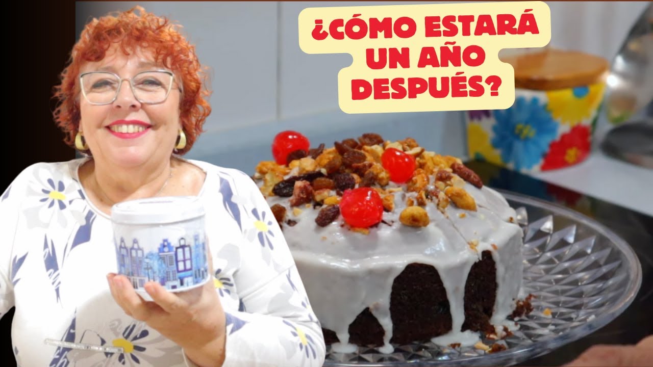 EXPERIMENTO: ABRO la TORTA GALESA UN AÑO DESPUES!!!! 😱