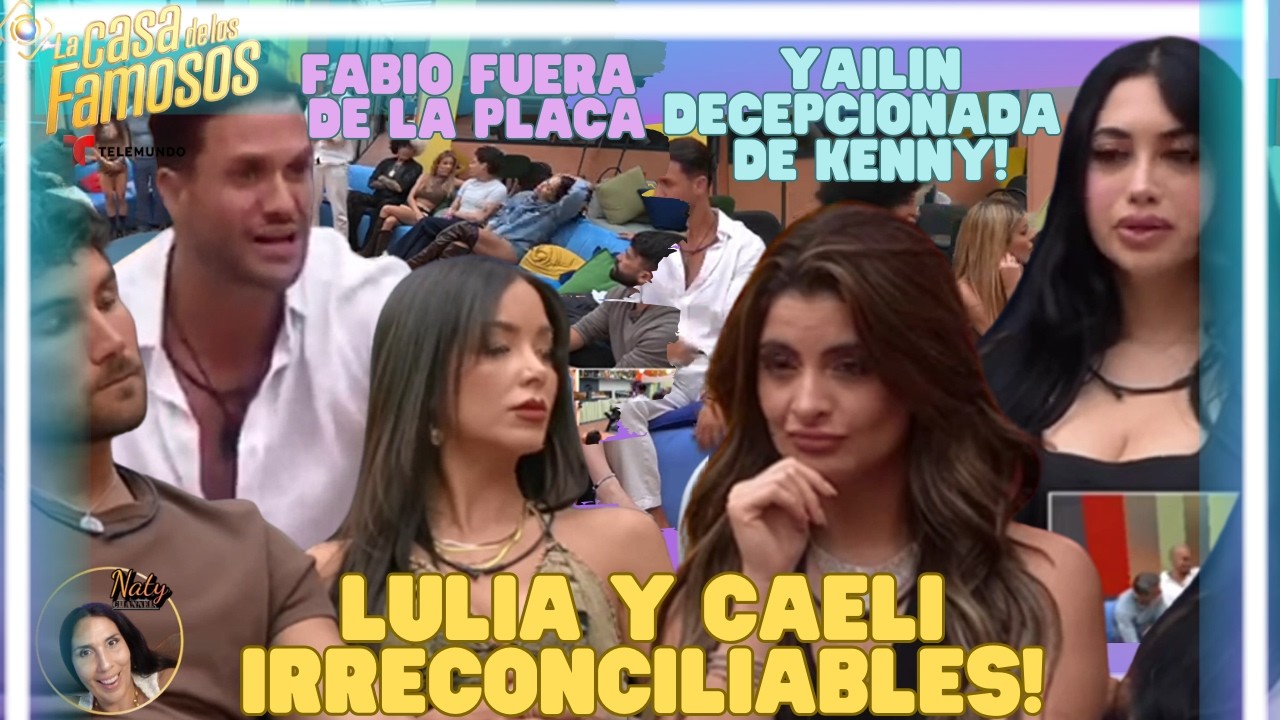IRRECONCILIABLES! TERMINA DEFINITIVAMENTE LA AMISTAD ENTRE JULIA Y CAELI. YAILIN DECEPCIONADA