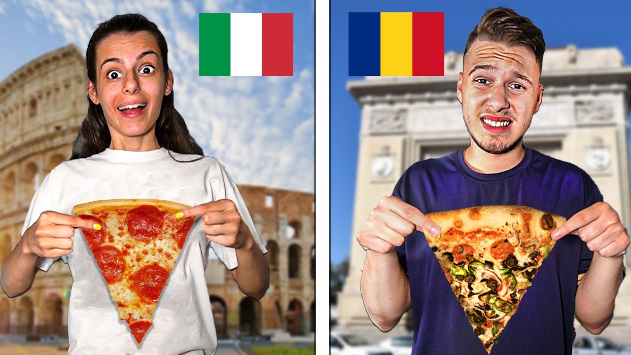 PIZZA ITALIA VS PIZZA ROMANIA cu MITZUU !