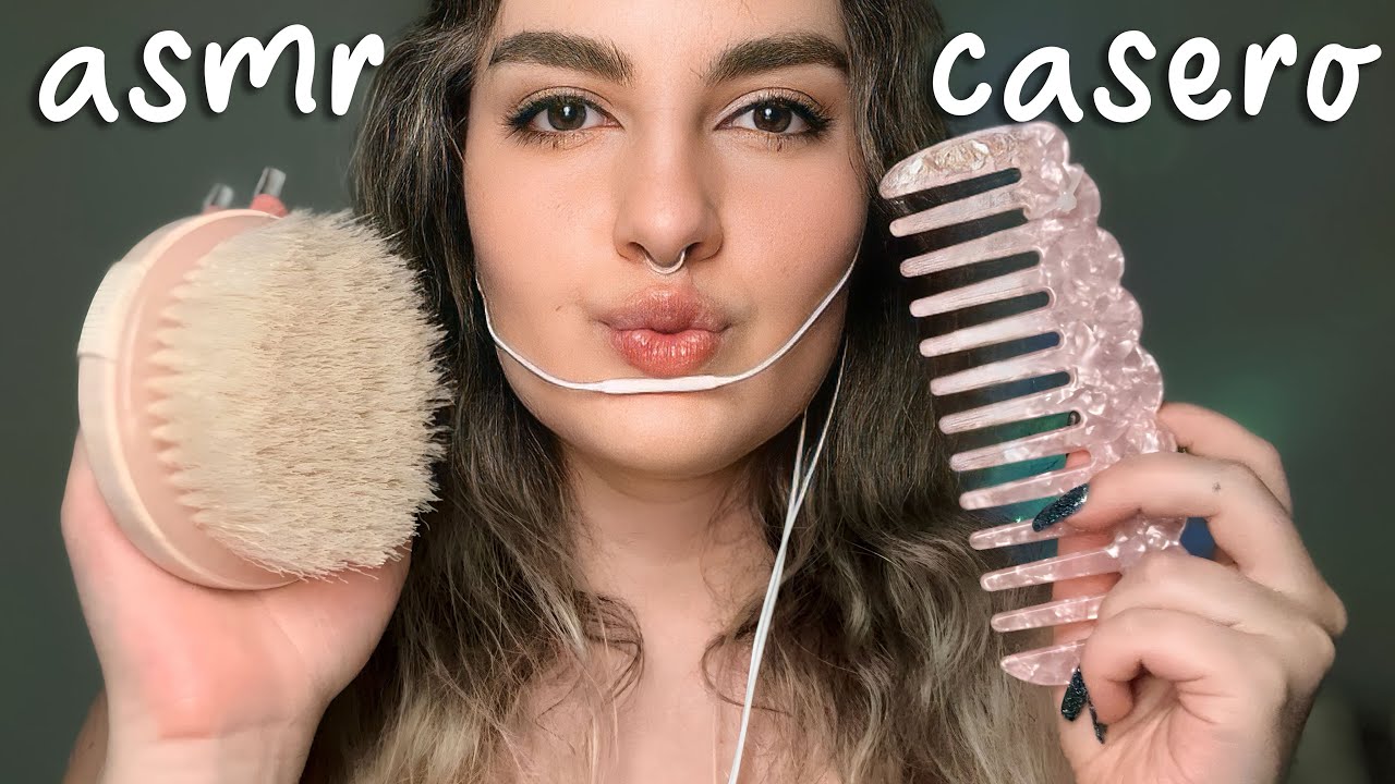 ASMR Casero MASAJE CRANEAL Para DORMIR BOMBA Ale ASMR español :)