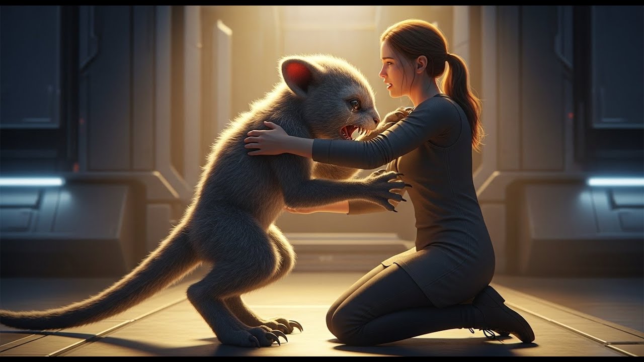 A Cub Bit the Human in Terror — She Embraced Him Instead of Striking Back