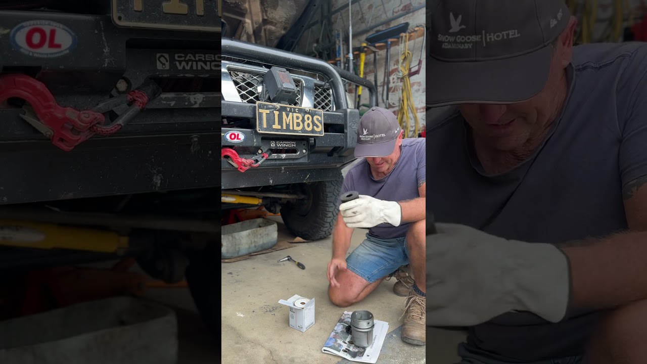 ZD30 Service Tips Before The New Oil Filter Goes In. #shorts