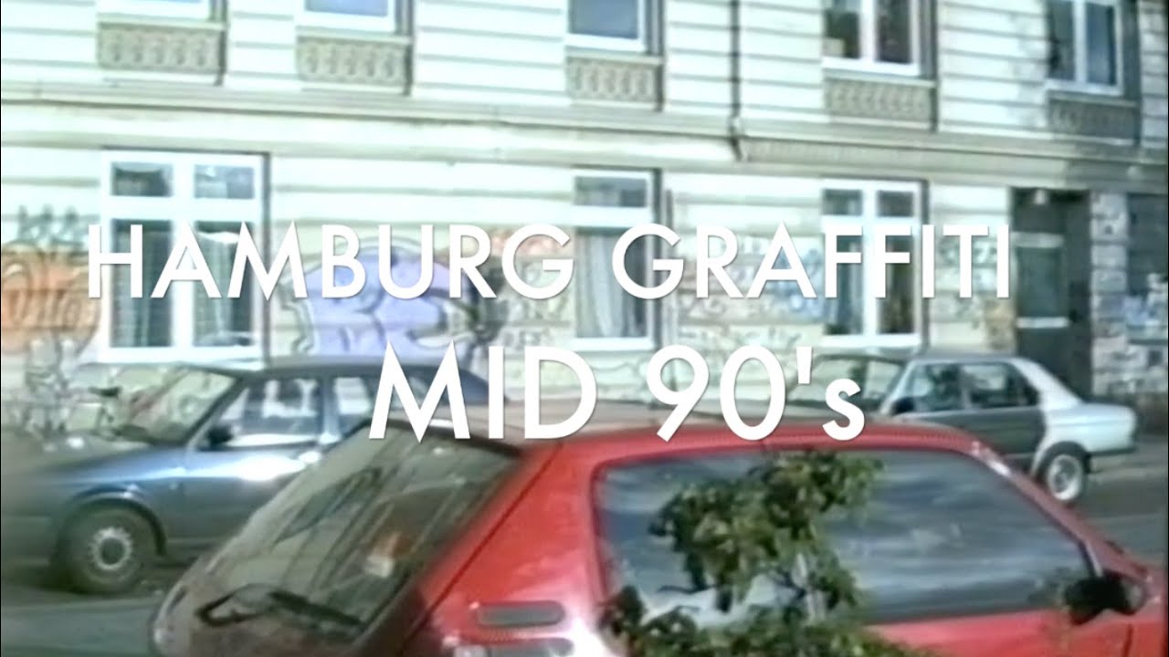 Hamburg Graffiti mid 90's (BIA crew / Daim / Skena / Goal / Darco / Zedz / Bates / Momo)