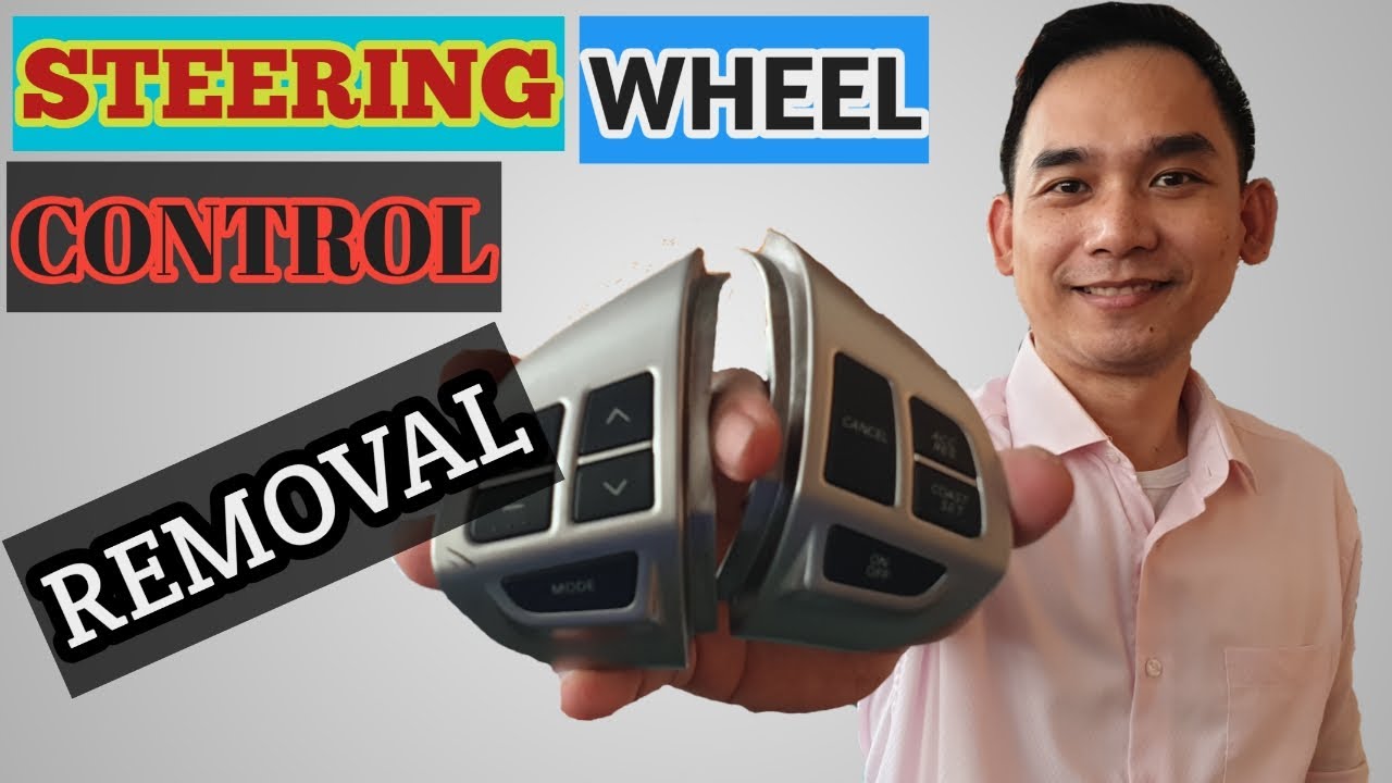 Paano Tanggalin at Palitan ang Steering Wheel Remote Panel ng Montero Sport
