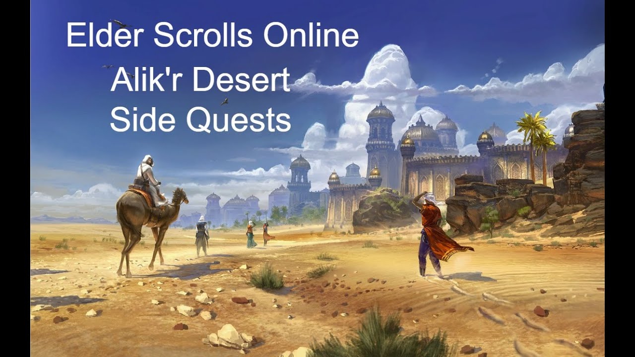 ESO – Alik’r Desert – Side Quests